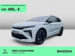 Moonweiss metallic Neu 2025 Skoda Enyaq iV RS SUV | 56.580 € (Fairer Preis)