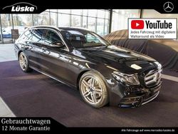 Obsidianschwarz Gebraucht 2018 Mercedes E300 AMG line Kombi | 27.900 € (Fairer Preis)