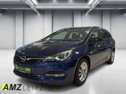 Blau Gebraucht 2021 Opel Astra Elegance Kombi | 16.990 € (Guter Preis)