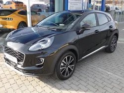 Obsidianschwarz metallic Gebraucht 2024 Ford Puma Gen-E Titanium SUV | 19.990 € (Guter Preis)