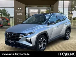 Shimmering silver Gebraucht 2021 Hyundai Tucson Prime SUV | 29.499 € (Etwas zu teuer)