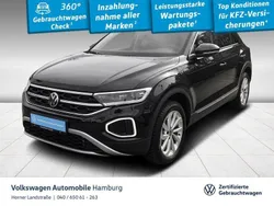 Deep black perleffekt (metallic) Gebraucht 2024 VW T-Roc Style SUV | 29.650 € (Fairer Preis)