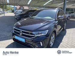 Deep black perleffekt (metallic) Gebraucht 2024 VW T-Roc R-line SUV | 31.750 € (Etwas zu teuer)