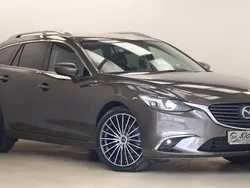 Grau Gebraucht 2015 Mazda 6 Sports-Line Kombi | 17.999 € (Teuer)