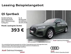Grün Gebraucht 2024 Audi Q5 Sportback S-Line SUV | 45.979 € (Fairer Preis)