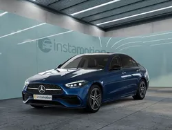 Blau Gebraucht 2024 Mercedes C400 Limousine | 60.075 €