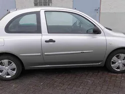 Silber Gebraucht 2003 Nissan Micra Visia Kleinwagen | 1.500 € (Fairer Preis)