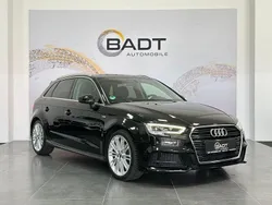 Schwarz Gebraucht 2018 Audi A3 Sportback S-Line Limousine | 18.900 € (Fairer Preis)
