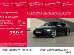 Mythosschwarz metallic Gebraucht 2023 Audi S6 Ambiente Limousine | 56.650 € (Guter Preis)