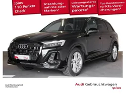 0e mythosschwarz metallic Gebraucht 2024 Audi Q7 S-Line SUV | 78.770 € (Etwas zu teuer)