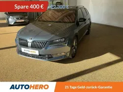 Quarzgrau Gebraucht 2017 Skoda Superb SportLine Kombi | 21.310 € (Fairer Preis)