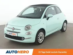 Grün Gebraucht 2015 Fiat 500C Lounge Cabrio | 8.310 € (Fairer Preis)