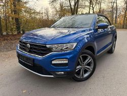 Blau Gebraucht 2021 VW T-Roc Cabriolet Style Cabrio | 23.890 € (Fairer Preis)