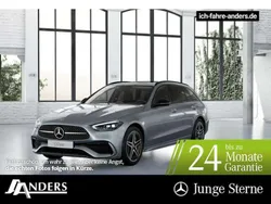 Hightech silber Gebraucht 2023 Mercedes C220 AMG Limousine | 41.194 € (Fairer Preis)