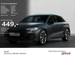 Grau Gebraucht 2025 Audi A3 Sportback S-Line Limousine | 49.950 € (Teuer)