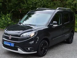 Schwarz Gebraucht 2018 Fiat Doblò Trekking Van / Kleinbus | 8.899 € (Fairer Preis)