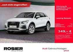 Weiss / gletscherweiss (metallic) Gebraucht 2024 Audi Q2 Advanced SUV | 34.440 € (Etwas zu teuer)