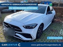 Polarweiss unilack Gebraucht 2023 Mercedes C200 AMG line Limousine | 31.790 € (Fairer Preis)