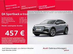 Kieselgrau Gebraucht 2025 Audi Q4 e-tron SUV | 46.881 € (Etwas zu teuer)