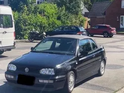 Schwarz Gebraucht 1996 VW Golf Cabriolet Cabrio | 1.100 € (Superpreis)