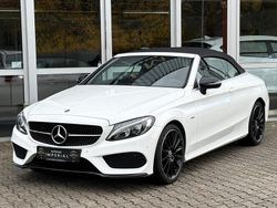 Weiß Gebraucht 2017 Mercedes C180 AMG Cabrio | 26.800 € (Fairer Preis)