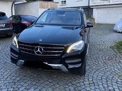 Schwarz Gebraucht 2015 Mercedes ML350 SUV | 28.999 € (Teuer)