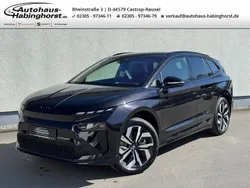 Schwarz Neu 2025 Skoda Enyaq iV SportLine SUV | 55.490 € (Fairer Preis)