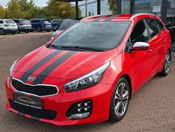 Rot Gebraucht 2016 Kia Ceed Sportswagon GT-Line Kombi | 14.440 € (Teuer)