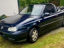 Blau Gebraucht 2000 VW Golf Cabriolet Cabrio | 1.100 € (Guter Preis)
