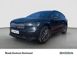 Schwarz Gebraucht 2022 Skoda Enyaq iV SportLine SUV | 36.263 € (Fairer Preis)