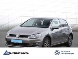Limestone grey metallic Gebraucht 2016 VW Golf VII Allstar Limousine | 11.949 € (Fairer Preis)