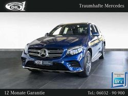 Blau Gebraucht 2018 Mercedes GLC250 AMG line SUV | 33.850 € (Etwas zu teuer)