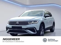 Pure white Gebraucht 2024 VW Tiguan Allspace Elegance SUV | 40.590 € (Guter Preis)
