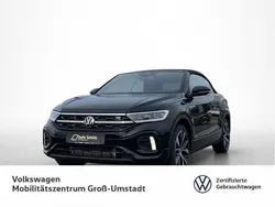 Deep black perleffekt / schwarz Gebraucht 2024 VW T-Roc Cabriolet R-line Cabrio | 39.980 € (Teuer)