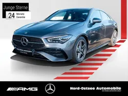 Metalliclack mountaingrau Gebraucht 2024 Mercedes CLA180 AMG Limousine | 32.690 € (Fairer Preis)