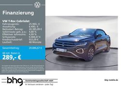 Deep black perleffekt/schwarz Gebraucht 2022 VW T-Roc Style SUV | 25.960 € (Fairer Preis)