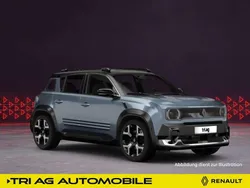 Kumulusblau schwarz Gebraucht 2025 Renault 4 E-Tech Komfort SUV | 35.200 € (Guter Preis)
