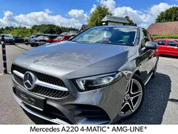 Grau Gebraucht 2019 Mercedes A220 AMG line Limousine | 25.997 € (Fairer Preis)