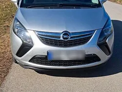 Silber Gebraucht 2015 Opel Zafira Tourer Style Van / Kleinbus | 6.900 € (Fairer Preis)