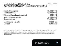 Saphirschwarz metallic (schwarz) Neu 2025 BMW X3 Competition Edition SUV | 75.990 € (Etwas zu teuer)