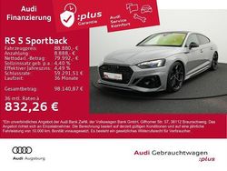 Grau Gebraucht 2024 Audi RS5 Sportback Sport Limousine | 88.880 € (Fairer Preis)