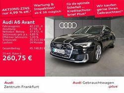 Mythosschwarz metallic Gebraucht 2025 Audi A6 S-Line Kombi | 42.210 € (Superpreis)
