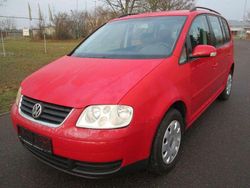 Rot Gebraucht 2003 VW Touran Trendline Van / Kleinbus | 1.499 € (Fairer Preis)