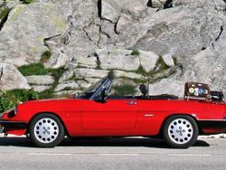Rot Gebraucht 1988 Alfa Romeo Spider Cabrio | 22.000 €