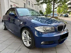 Blau Gebraucht 2008 BMW 120 Cabriolet M Sport Cabrio | 9.899 € (Etwas zu teuer)