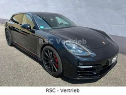 Schwarz Gebraucht 2021 Porsche Panamera S E-Hybrid Sport Turismo Limousine | 84.900 € (Etwas zu teuer)