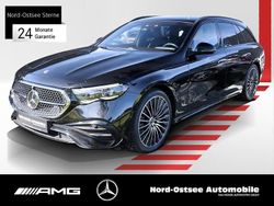 Metalliclack obsidianschwarz Gebraucht 2025 Mercedes E220 Night Kombi | 53.990 €