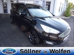 Schwarz Gebraucht 2015 Ford Grand C-Max Titanium Van / Kleinbus | 10.980 € (Fairer Preis)