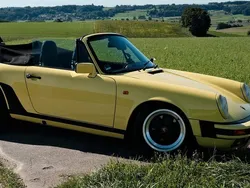 Gelb Gebraucht 1987 Porsche 911 Cabrio | 99.990 €