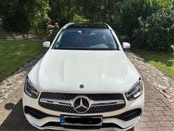 Weiß Gebraucht 2020 Mercedes GLC200 AMG line SUV | 32.490 € (Superpreis)
